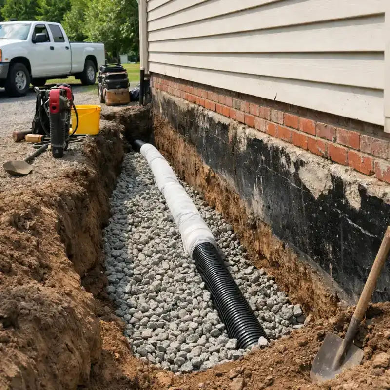 French Drain Birmingham